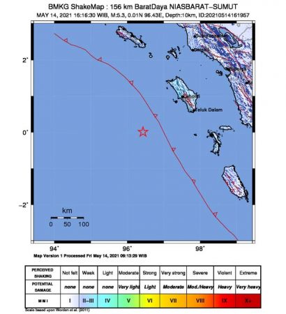 Gempa M Guncang Nias Barat Warga Panik Dan Mengungsi Terasbatam