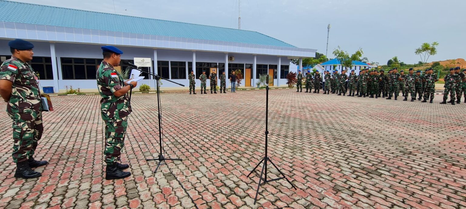 Lanud Hang Nadim Gelar Apel Luar Biasa Sambut Tahun Baru 2023 Terasbatam